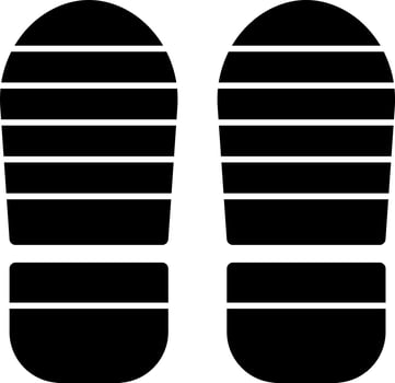 Footsteps Vector Icon Design