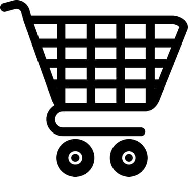 Trolley Vector Icon Design