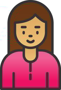 Woman Vector Icon Design