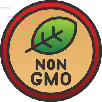 Non Gmo Vector Icon Design