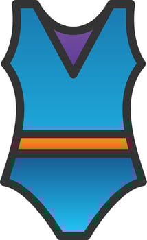 Swinsuit Vector Icon Design