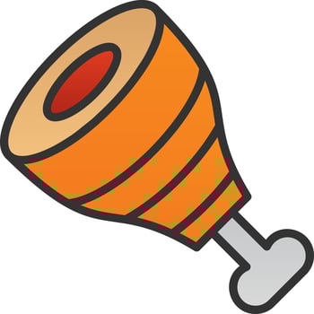 Meat Vector Icon Design