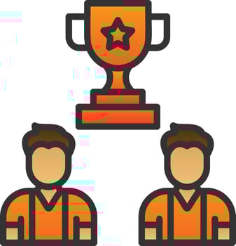 Winner Vector Icon Design