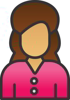 Woman Vector Icon Design