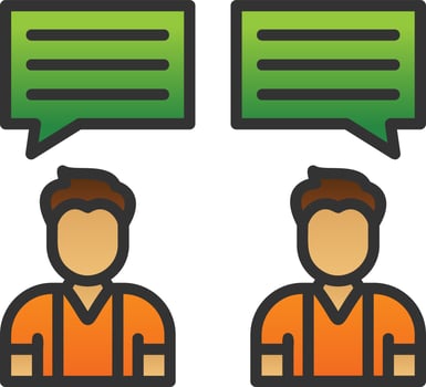 Debate Vector Icon Design