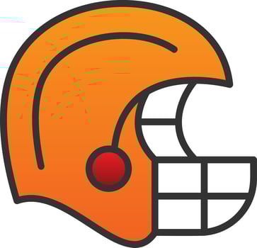 Helmet Vector Icon Design