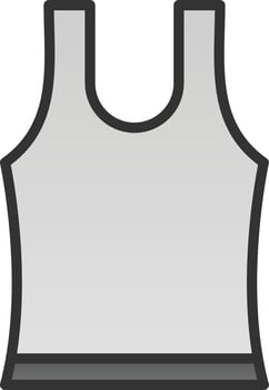 Sleeveless Vector Icon Design