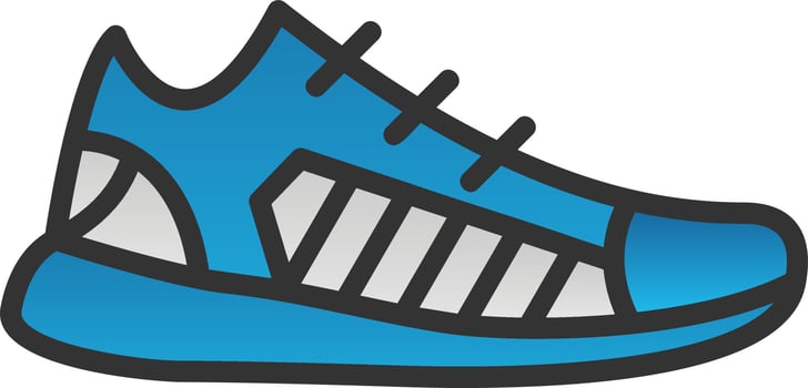 Sneakers Vector Icon Design