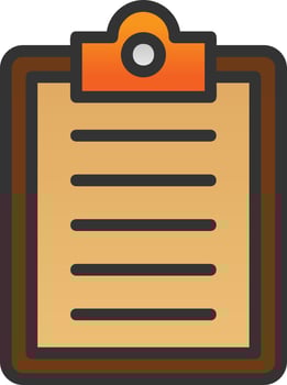 Clipboard Vector Icon Design