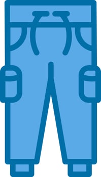 Trouser Vector Icon Design