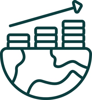 Economics Vector Icon Design
