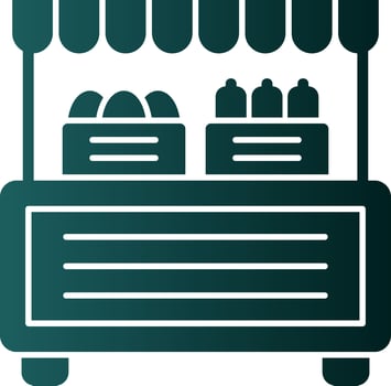 Market Vector Icon Design