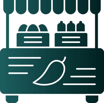 Market Vector Icon Design