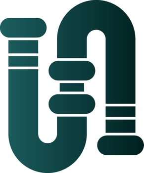 Piping Vector Icon Design