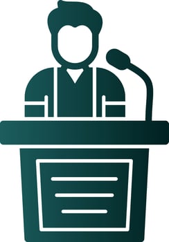 Speech Vector Icon Design
