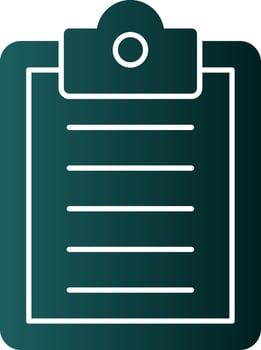 Clipboard Vector Icon Design