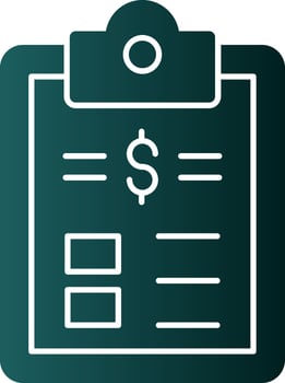 List Vector Icon Design