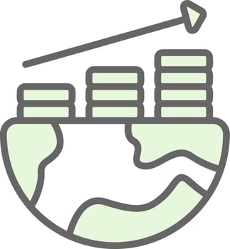 Economics Vector Icon Design