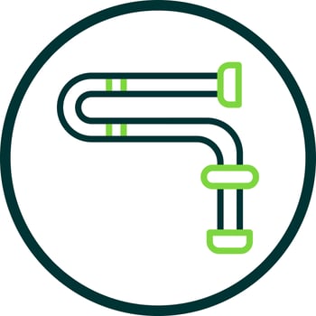 Plumbing Vector Icon Design