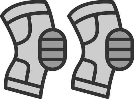 Kneepad Vector Icon Design