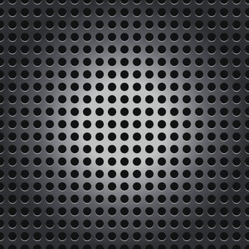 Shiny Silver Metal Mesh Grid Background Illustration vector