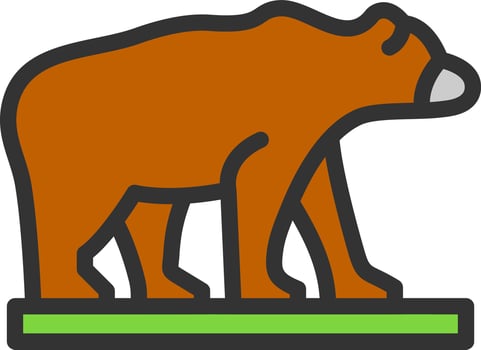 Bear Vector Icon Design
