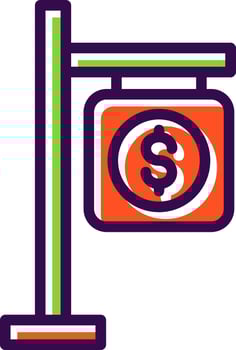For Sale Vector Icon Design