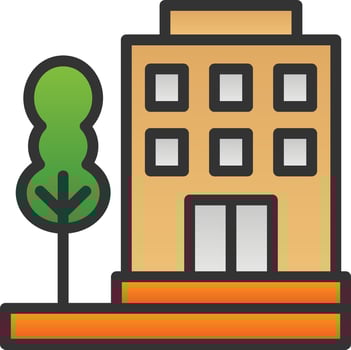 Building Vector Icon Design