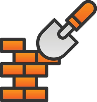 Trowel Vector Icon Design