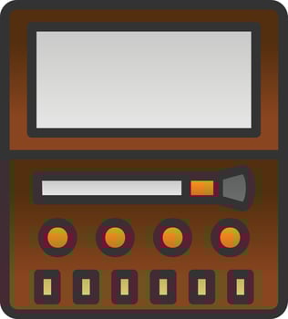Make Up Kit Vector Icon Design