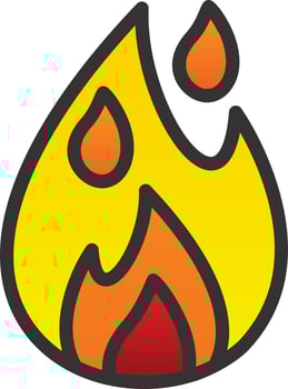 Fire Vector Icon Design