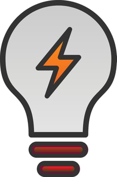 Bulb Vector Icon Design