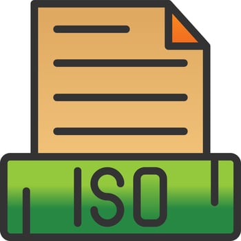 ISO Vector Icon Design