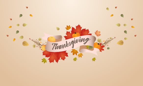 Thanksgiving day banner. Thanksgiving Day, festive dinner concept. Vector illustration for postcard, banner, card, poster, background.