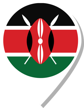 Kenya flag check-in icon. png