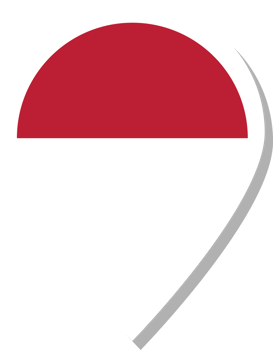 Indonesia flag check-in icon. png