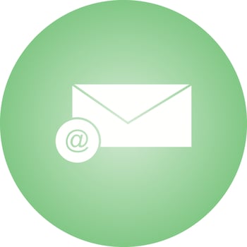 Beautiful E mail Glyph Vector Icon