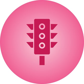 Beautiful Traffic Vector Glyph Icon