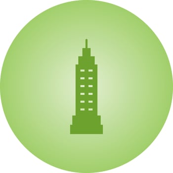 Beautiful Watchtower Vector Glyph Icon
