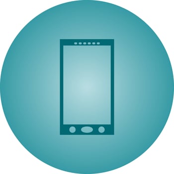 Beautiful Mobile phone Vector Glyph icon