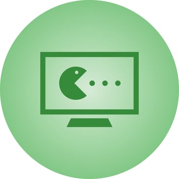 Beautiful Pie chart Vector Glyph icon