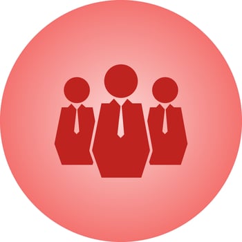 Beautiful Teamwork Vector Glyph icon