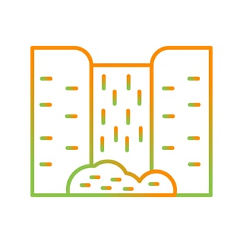 Waterfall Vector Icon
