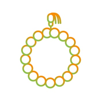 Tasbih Vector Icon