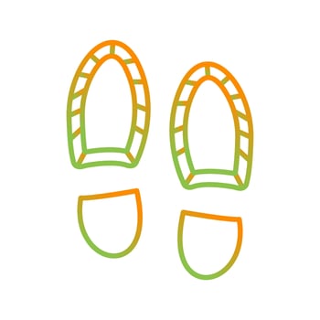 Footprint Vector Icon
