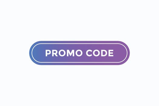 promo code button vectors.sign label speech bubble promo code vector