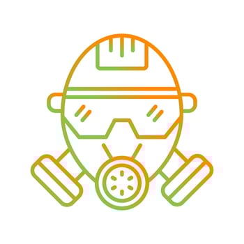 Gas Mask Vector Icon