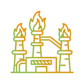 Natural Gas Vector Icon
