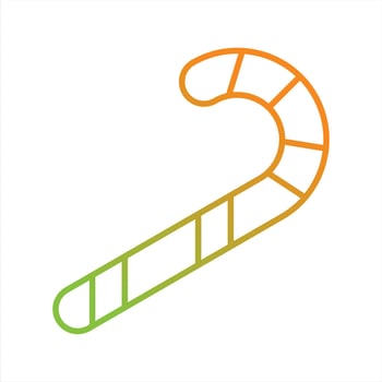 Beautiful Candy Stick Line Vector Icon