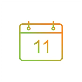 Beautiful Calendar Line Vector Icon